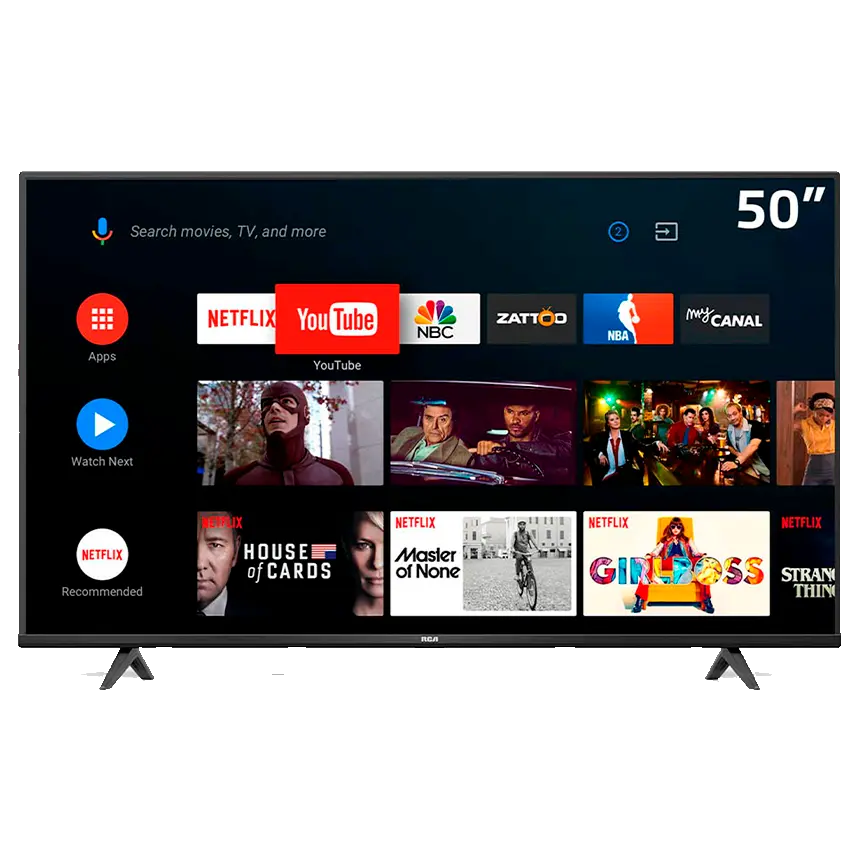 TELEVISOR RCA 50" GOOGLE TV 4K UHD