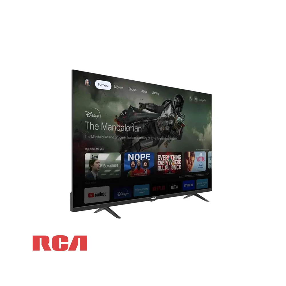 Televisor RCA 58" Google TV Smart Android + 1 MES DE CANALES + SOPORTE TV