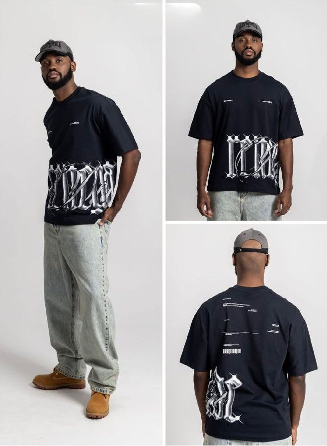 Camiseta Oversize Azul Tarqui Regenade
