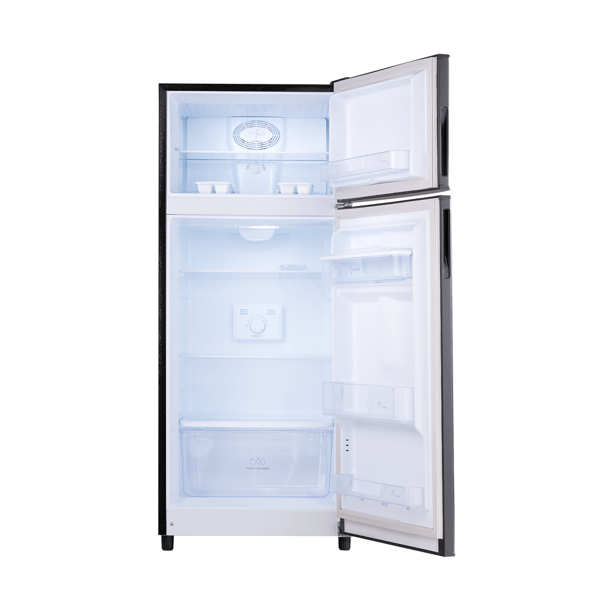 REFRIGERADORA TOP MOUNT 262 LITROS NEGRA - RI-370 NE
