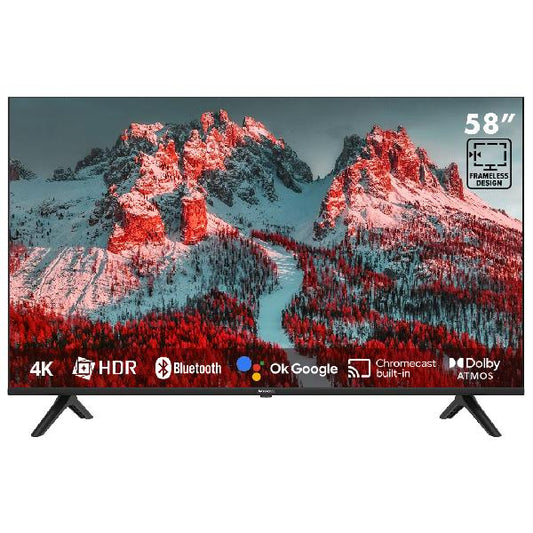 Televisor Innova 58" UHD + 1 MES DE CANALES + SOPORTE TV