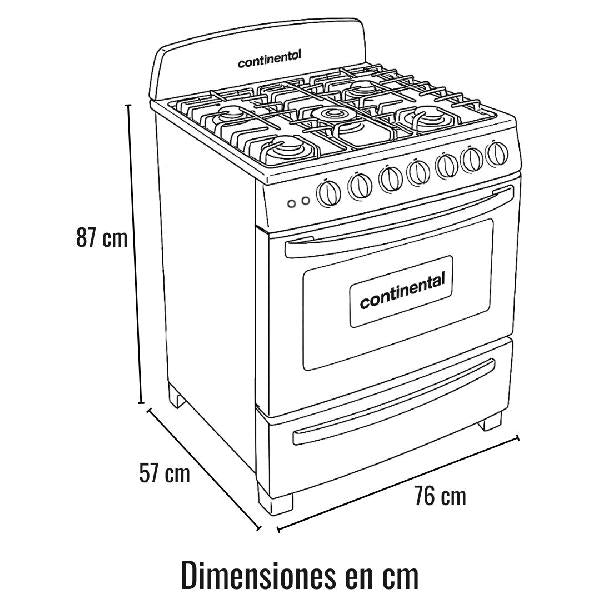 COCINA CONTINENTAL MONTANA 5Q