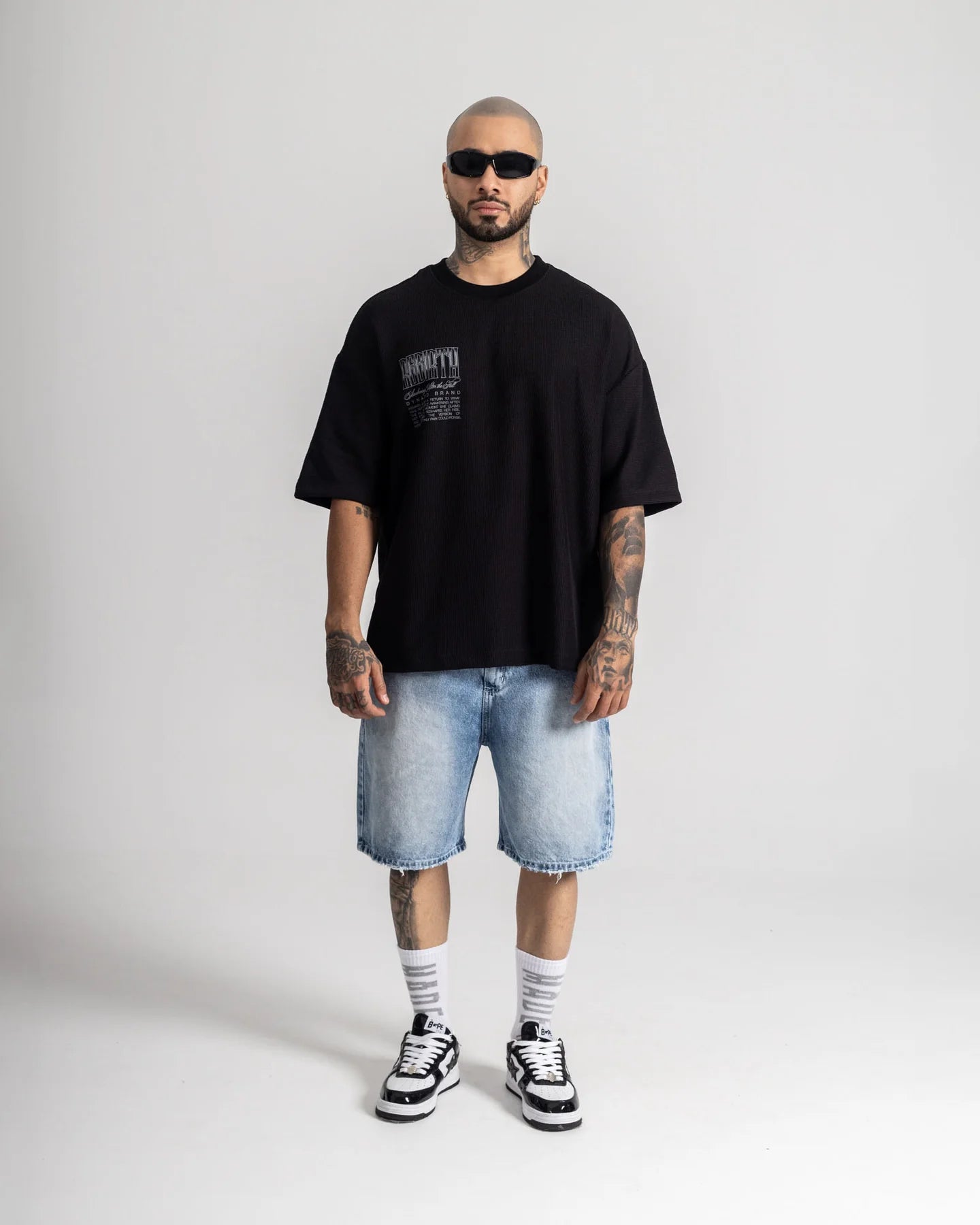 Camiseta Oversize Rebirth Black