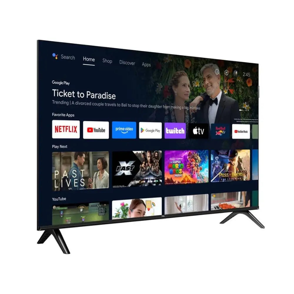 Televisor TCL 32" QLED FHD 32S5K + 1 MES DE CANALES + SOPORTE TV