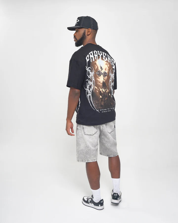 Camiseta Oversize Prayers Back Print