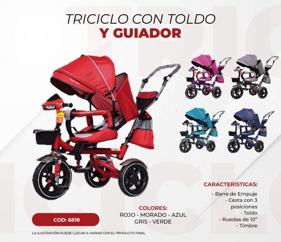 Triciclo de niño MTX