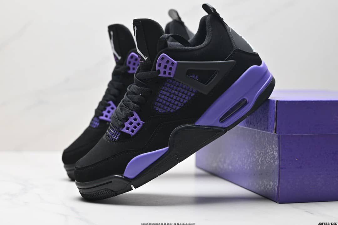 JORDAN 4 PURPLE THUNDER