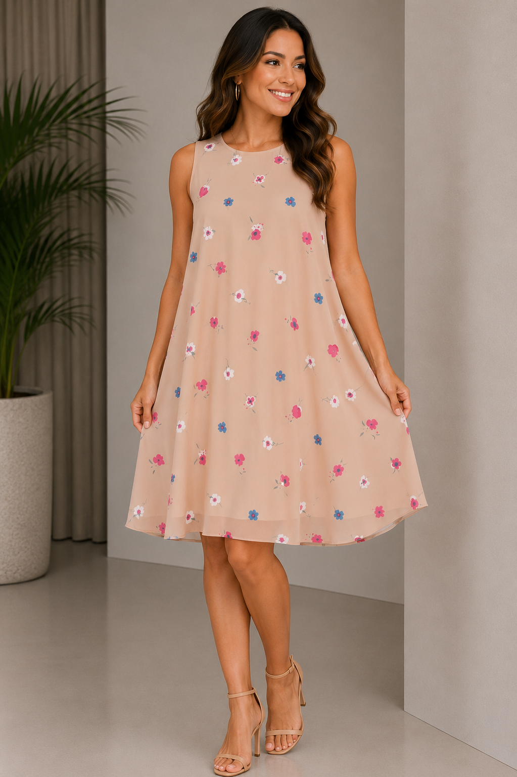 Vestido Sin Manga