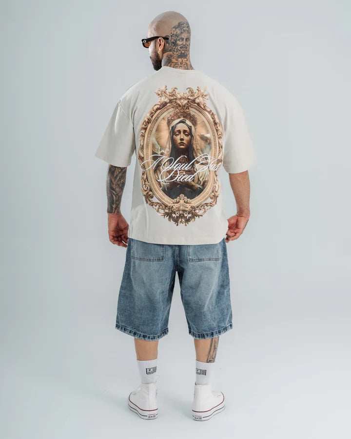 Camiseta Oversize A Soul Has Died