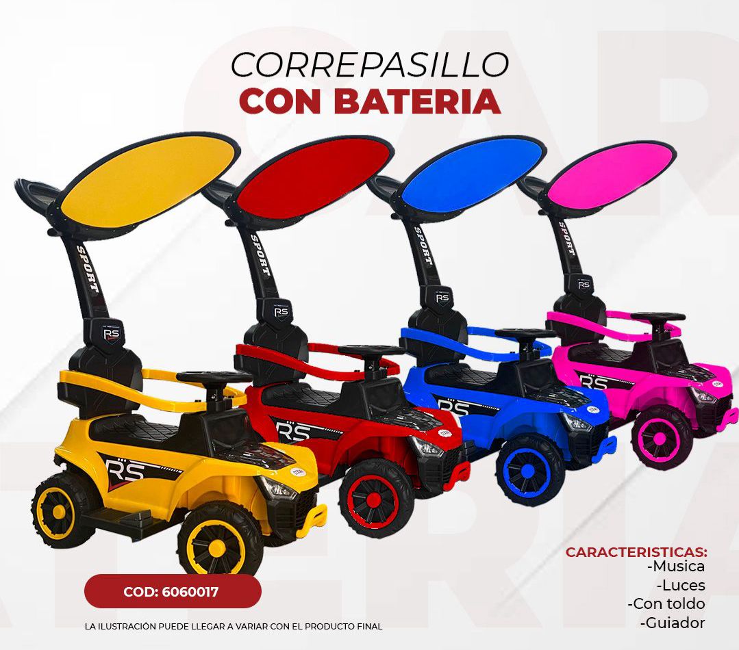 Correpasillo con Batería