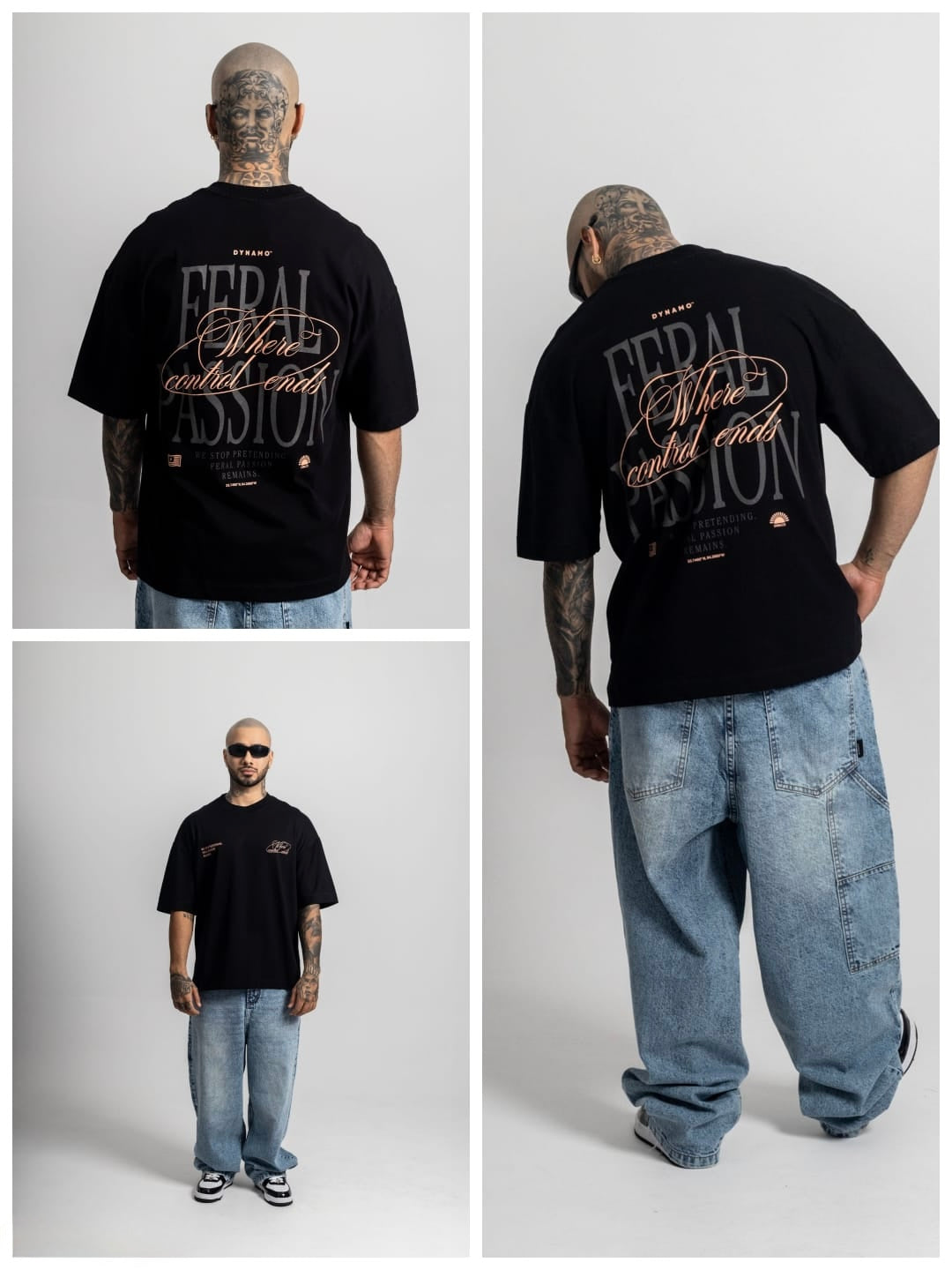 Camiseta Oversize FERAL