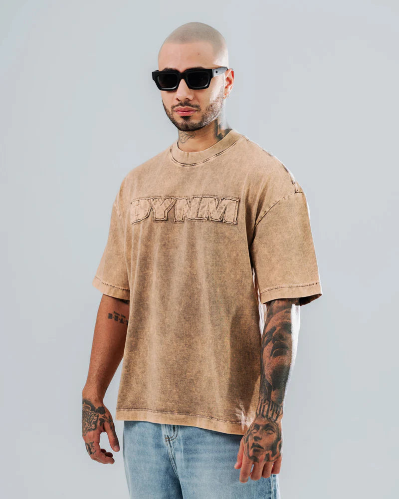 Camiseta Oversize Acid Wash