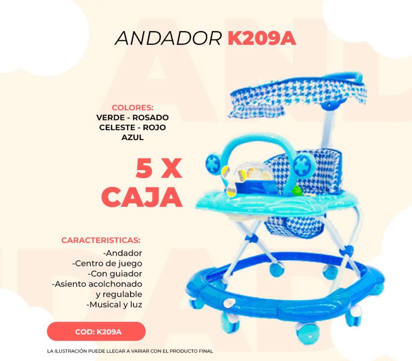 Andador K209A