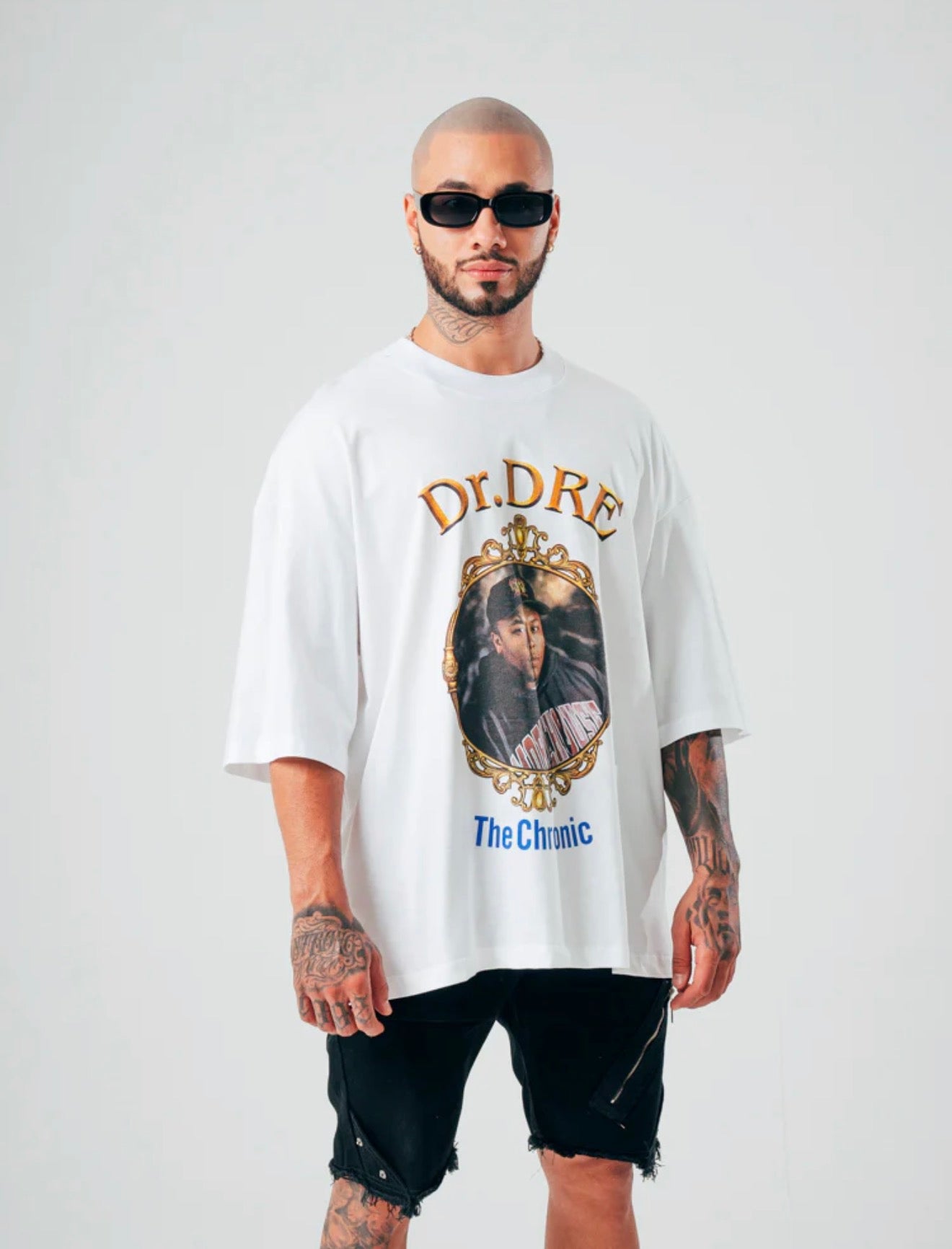 Camiseta Oversize Blanca Dr. Dre