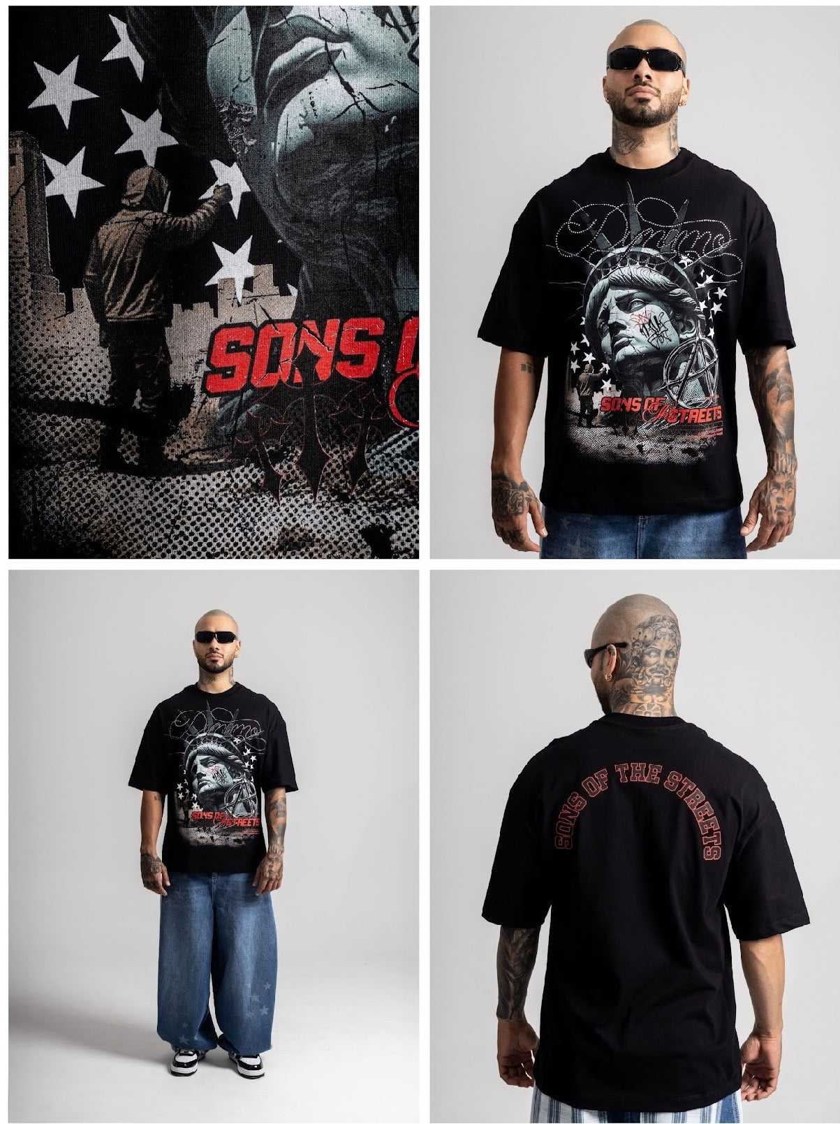 Camiseta Oversize SON OF STREETS
