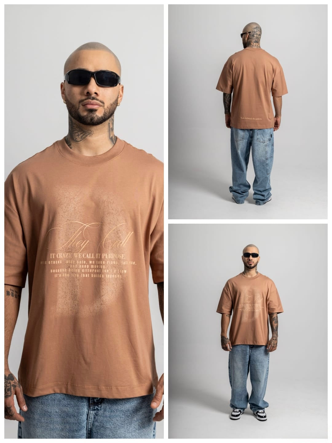 Camiseta Oversize Mocca