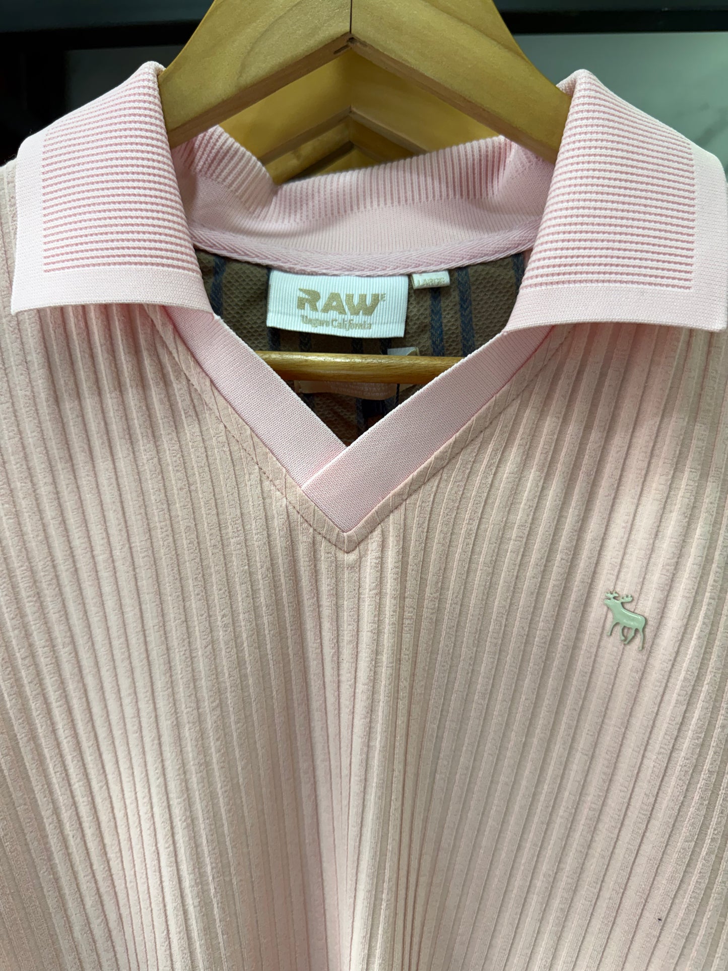 Camiseta Polo Raw