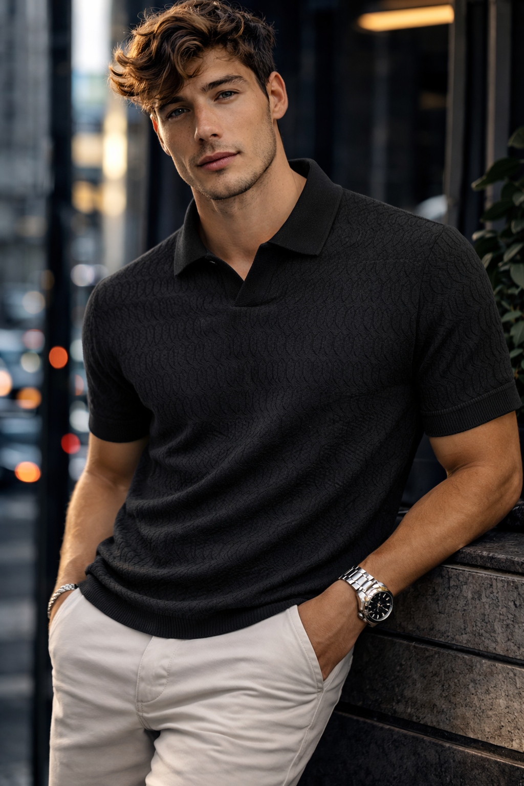 Camiseta Polo Ref 6215