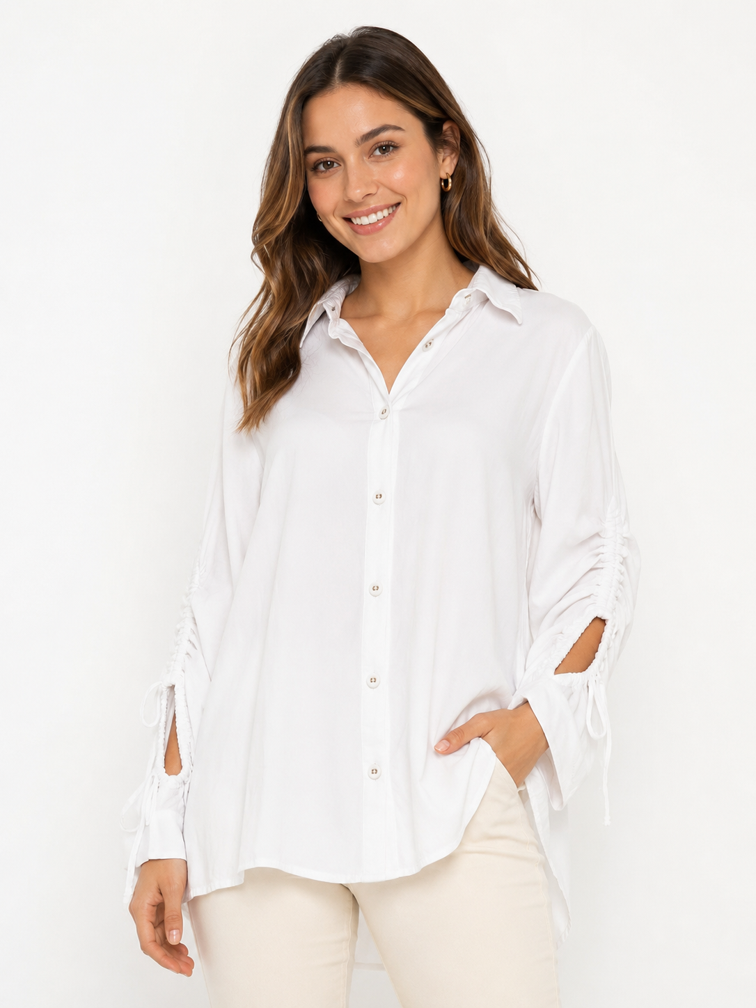 BLUSA DMA TRES CUARTOS