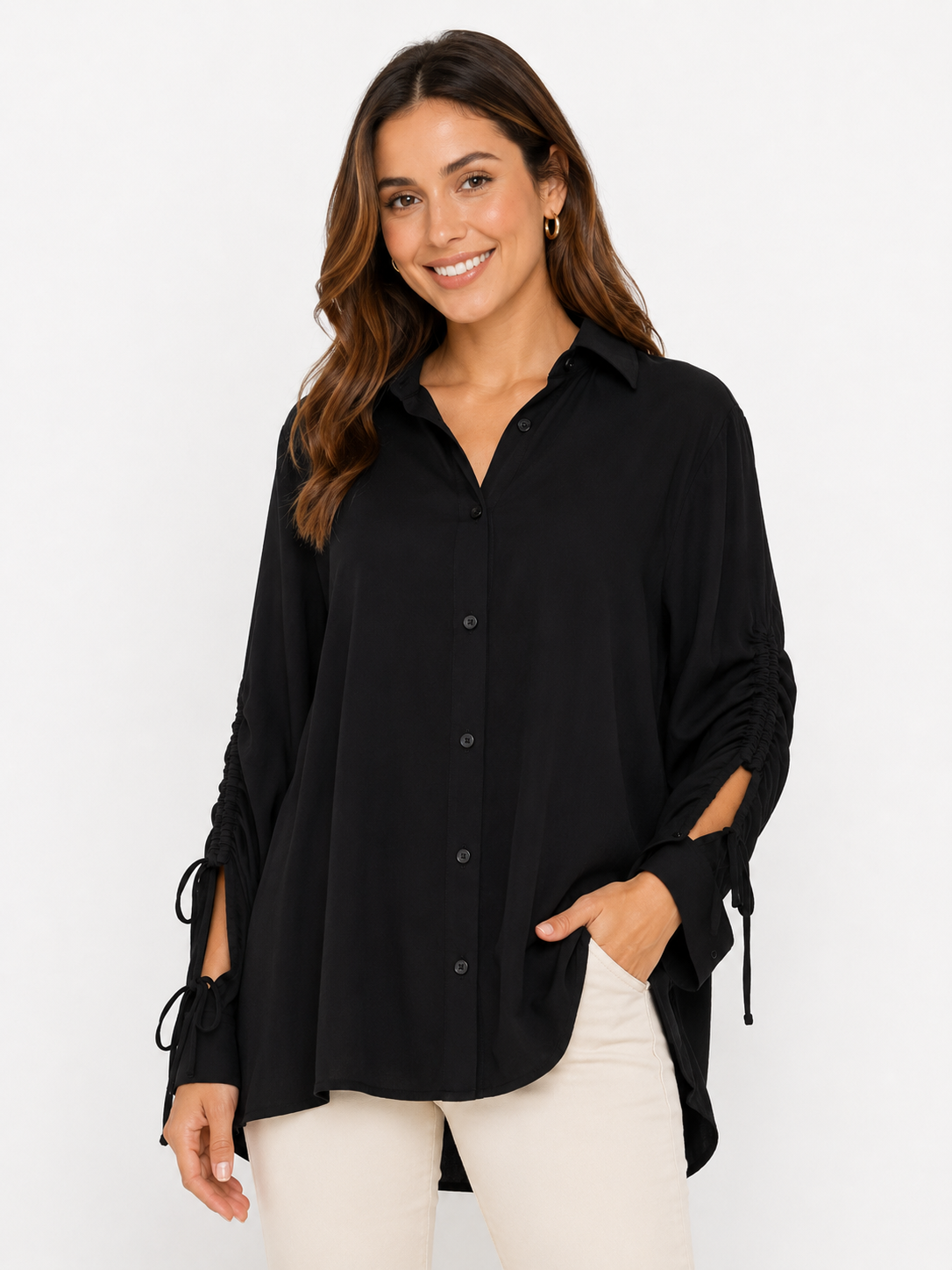 BLUSA DMA TRES CUARTOS