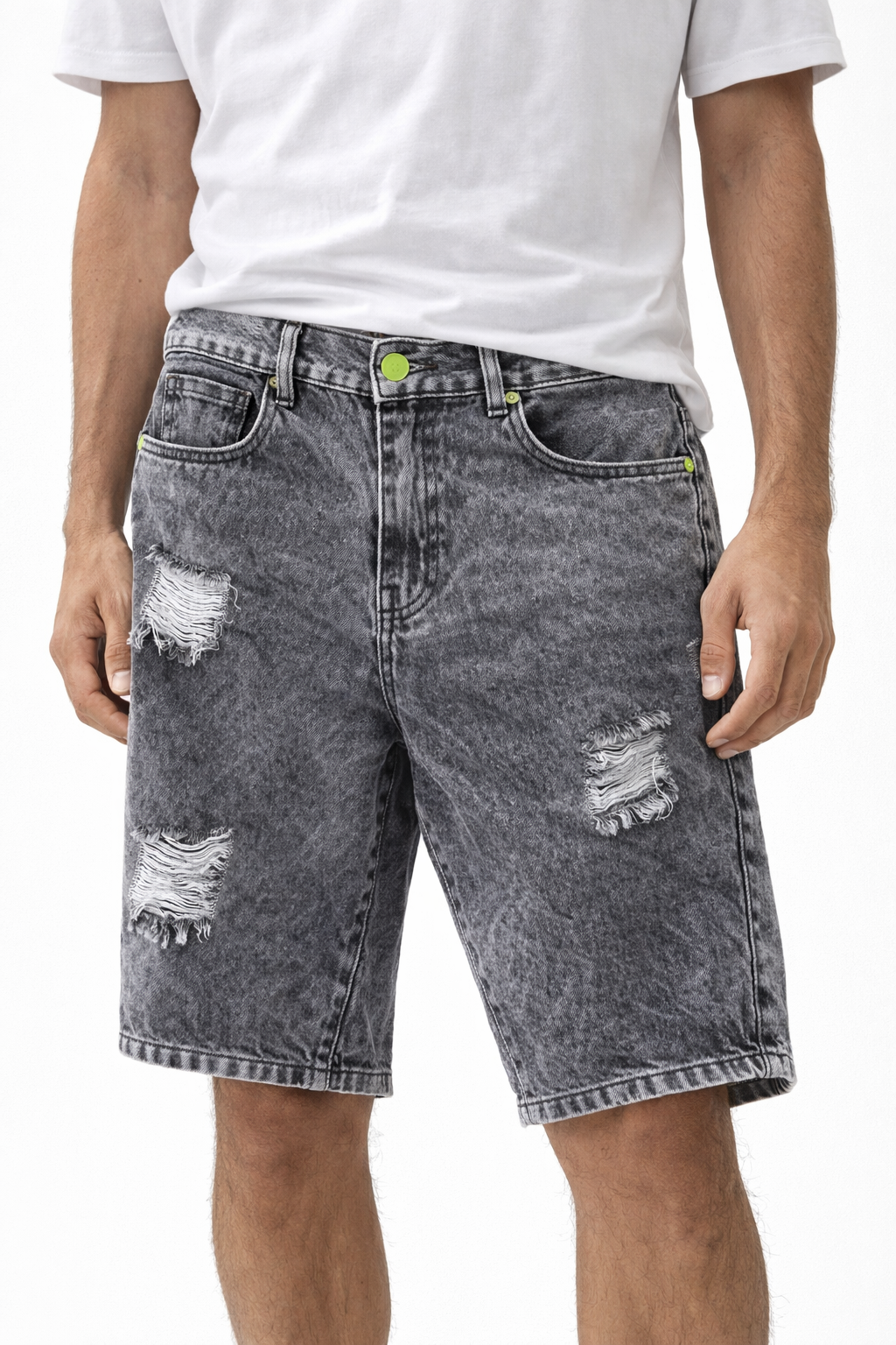 Bermuda Jean Gris Oscuro