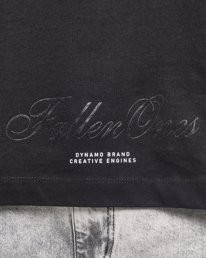 Camiseta Oversize Over Black