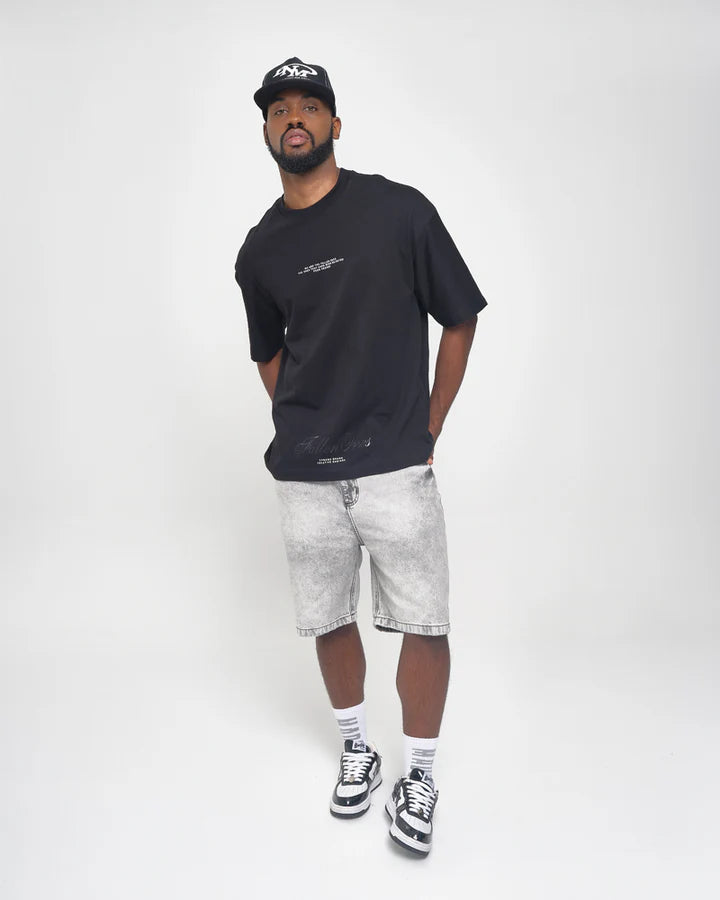 Camiseta Oversize Over Black