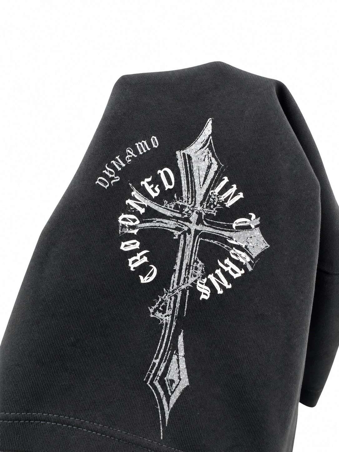 Camiseta Oversize Negra Wolves