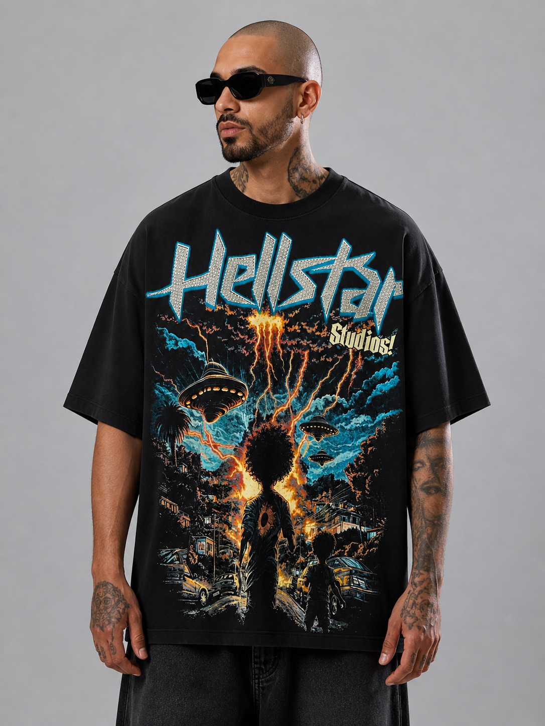 Camiseta Oversize Hellstar