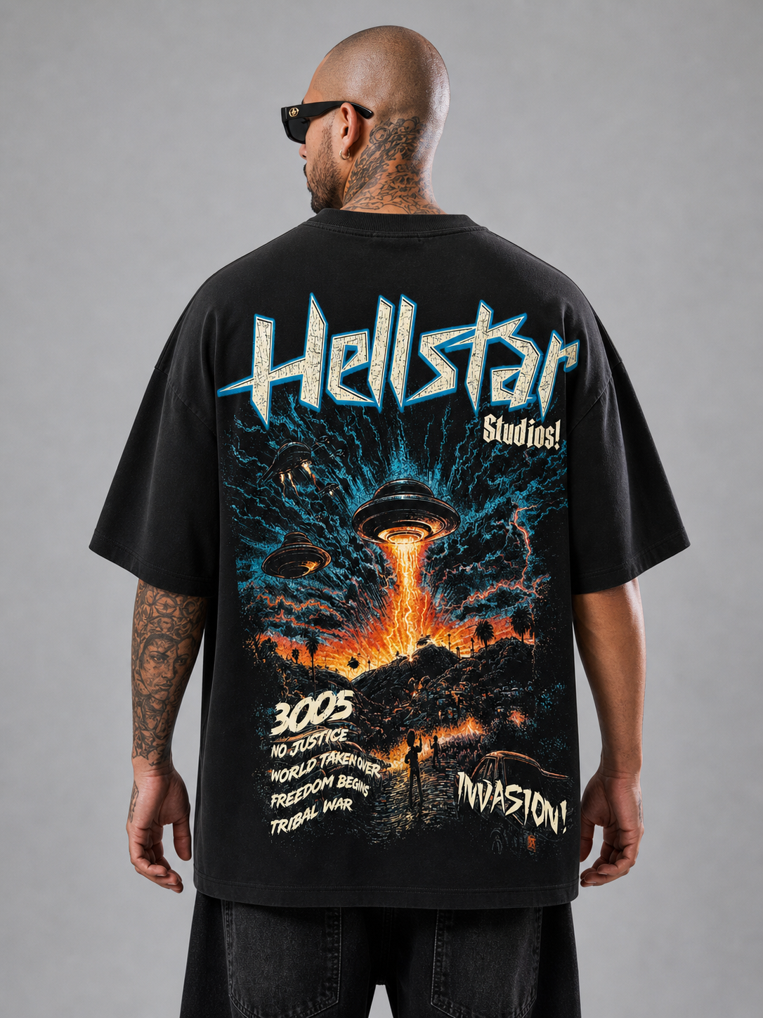 Camiseta Oversize Hellstar