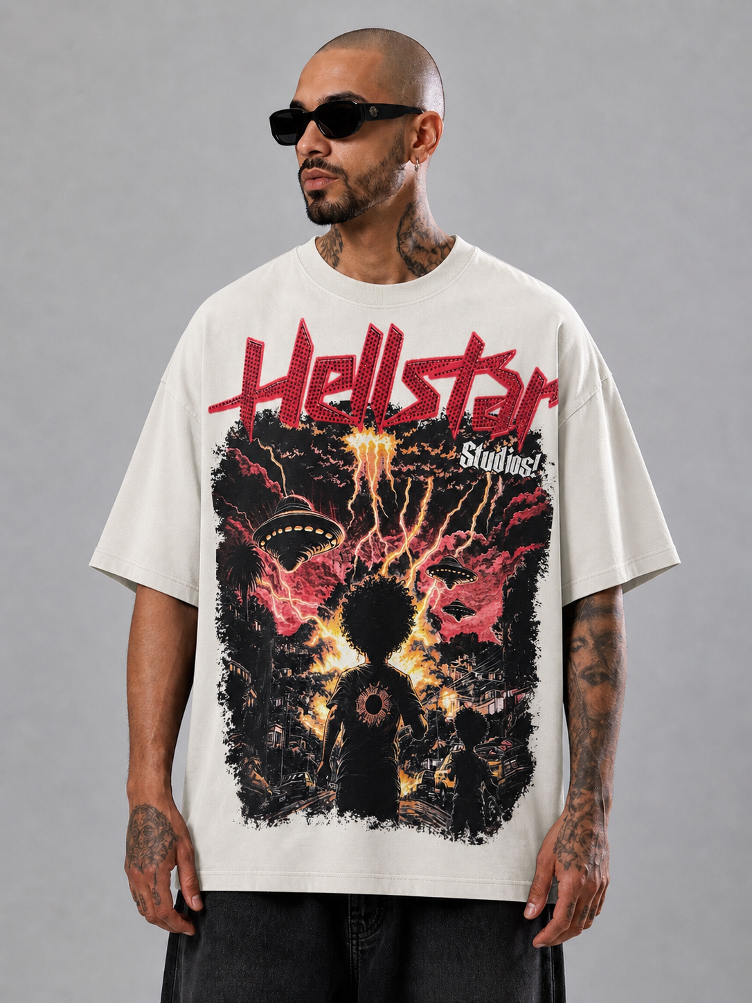 Camiseta Oversize Hellstar