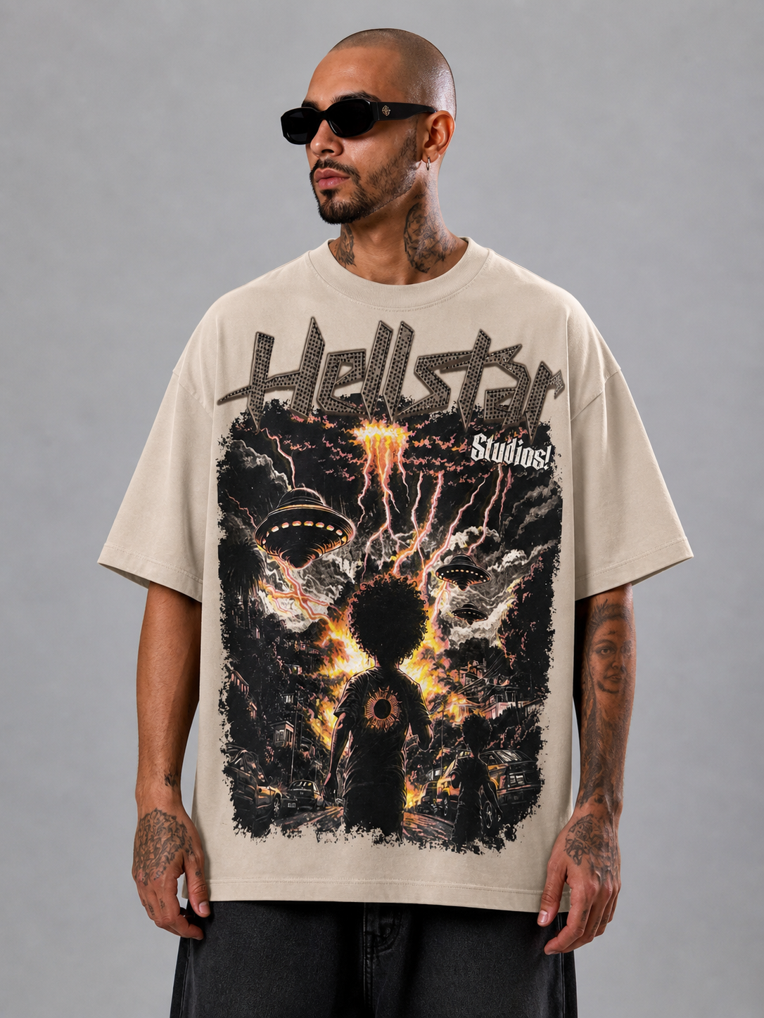 Camiseta Oversize Hellstar