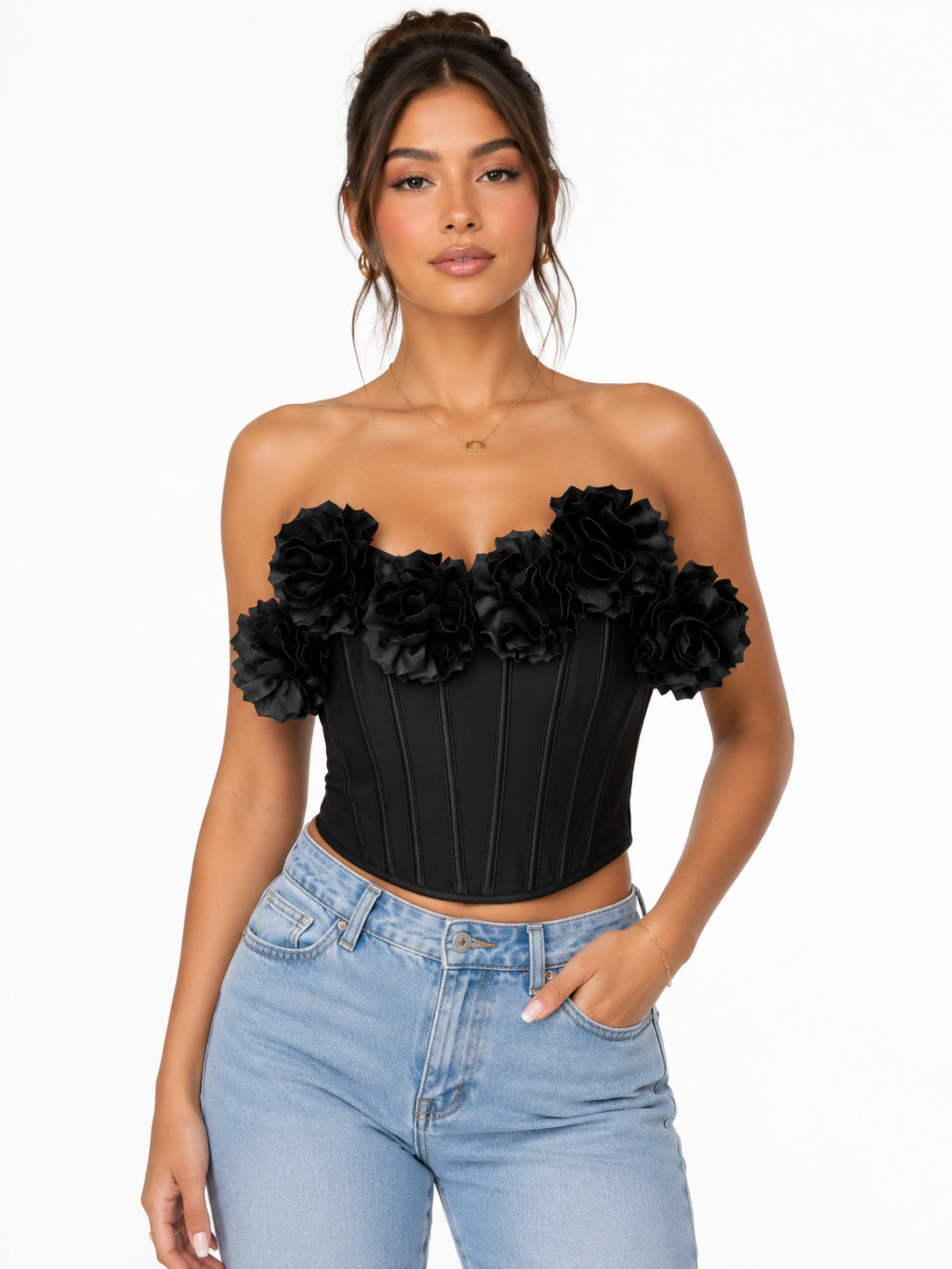 CORSET FLORES