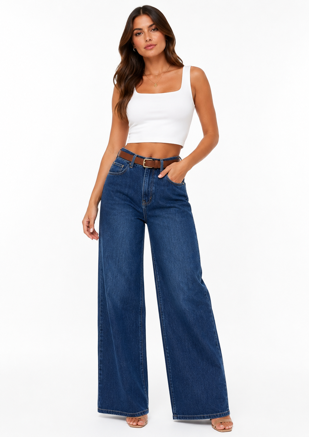 PANTALÓN WID LED FU LLANO