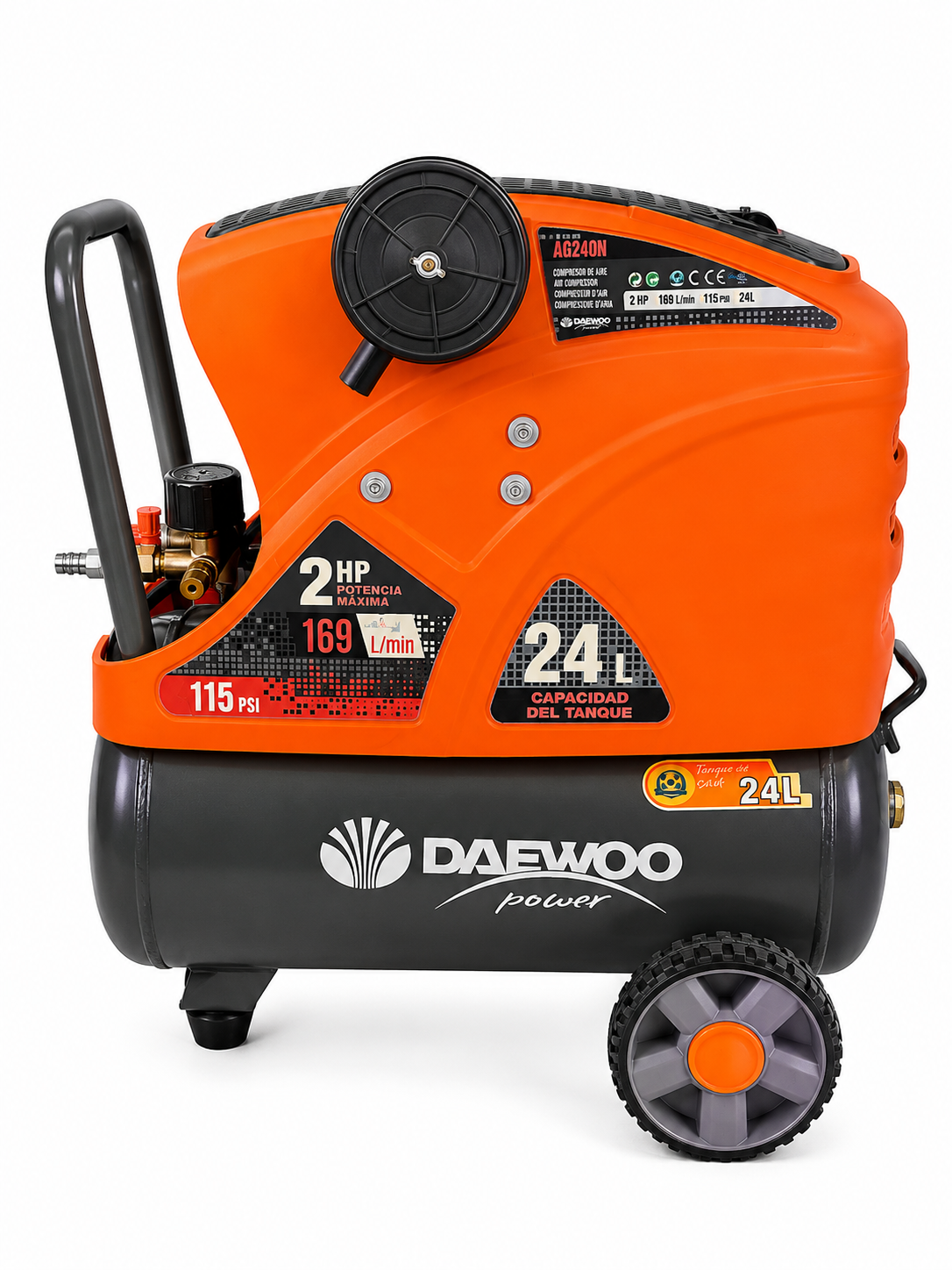 COMPRESOR DE AIRE DAEWOO 24lt