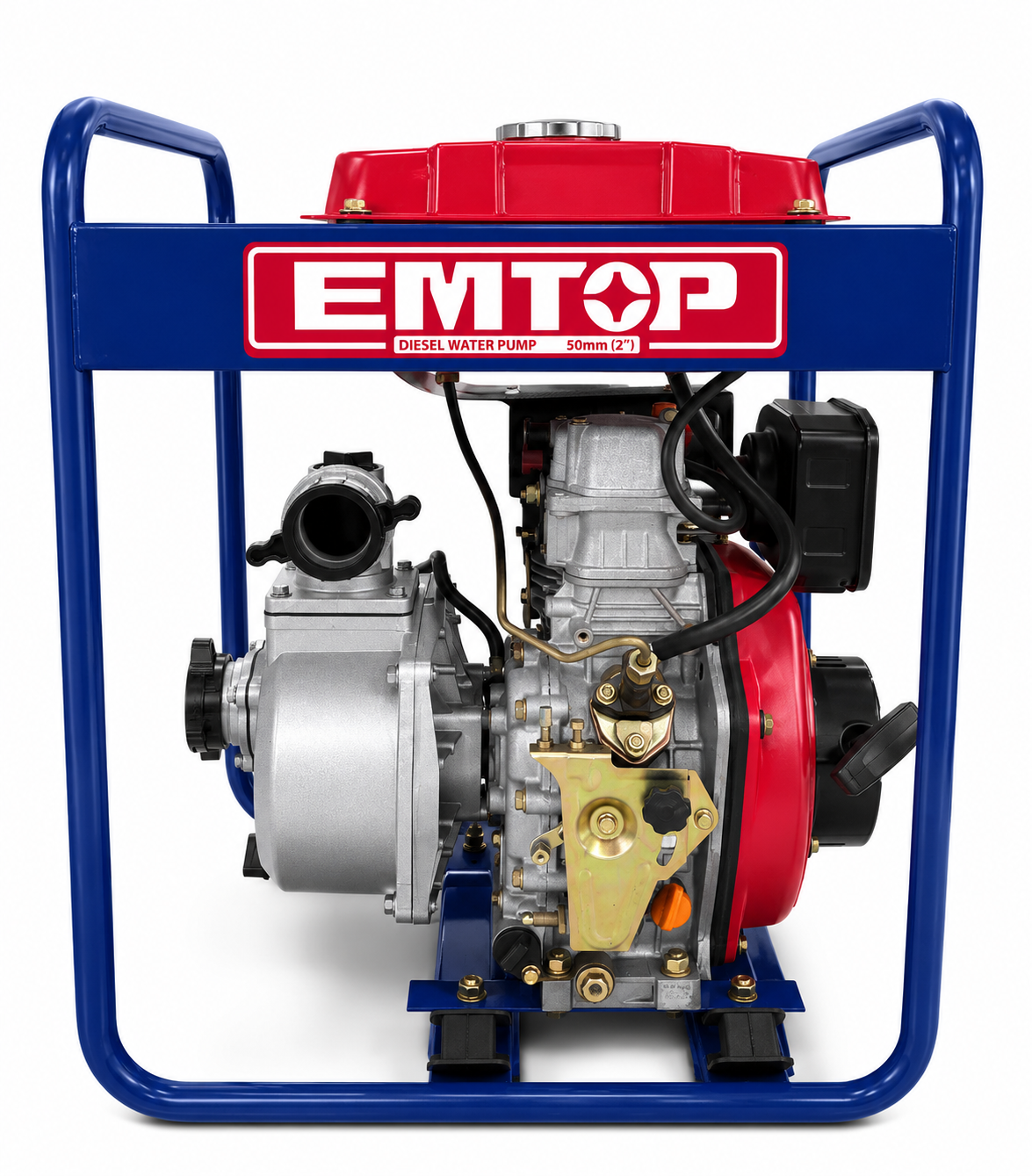 MOTOR BOMBA AGUA DIÉSEL EMTOP 3.8HP 211CC 12.5L