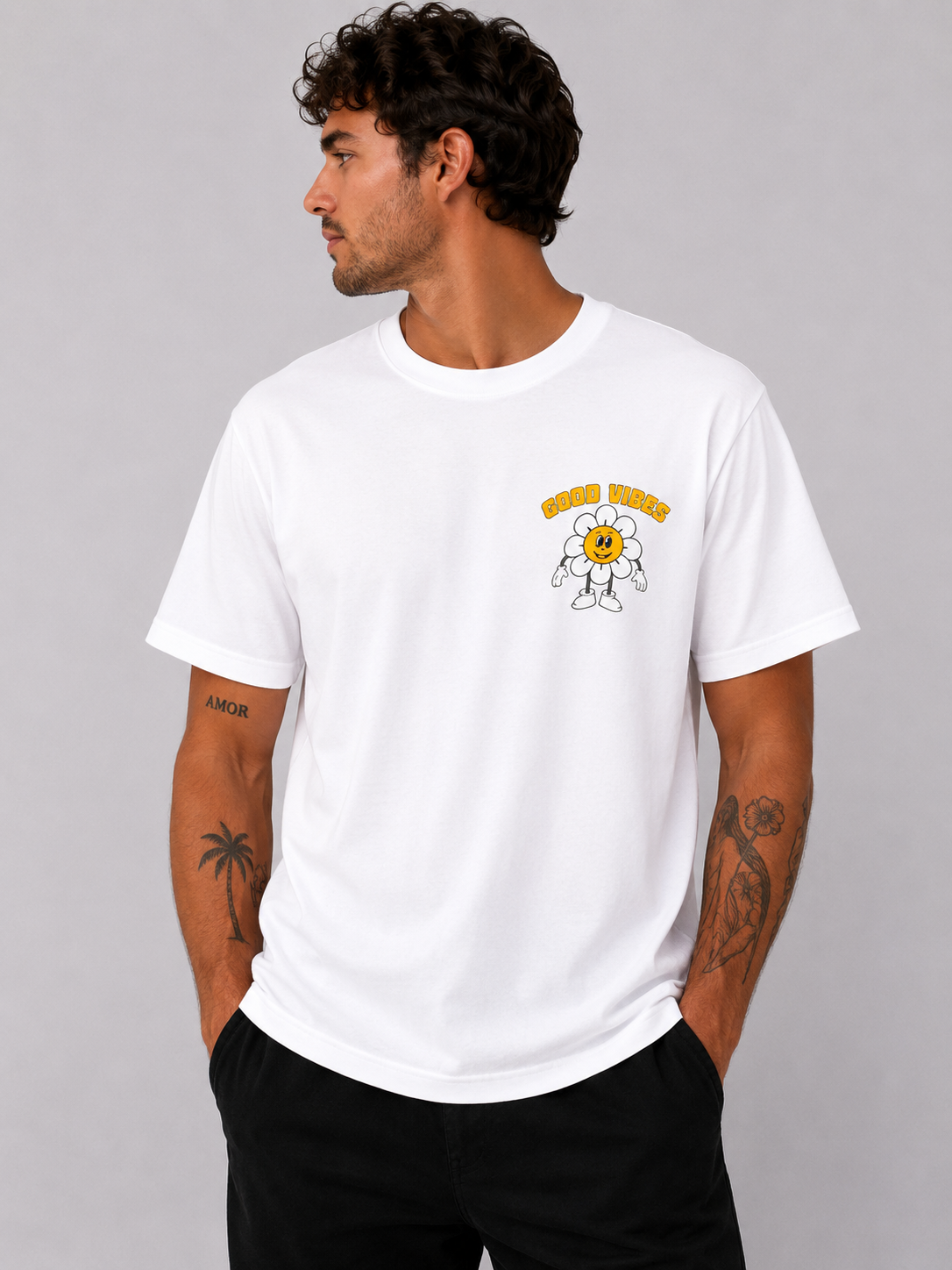 CAMISETA GOOD VIBES