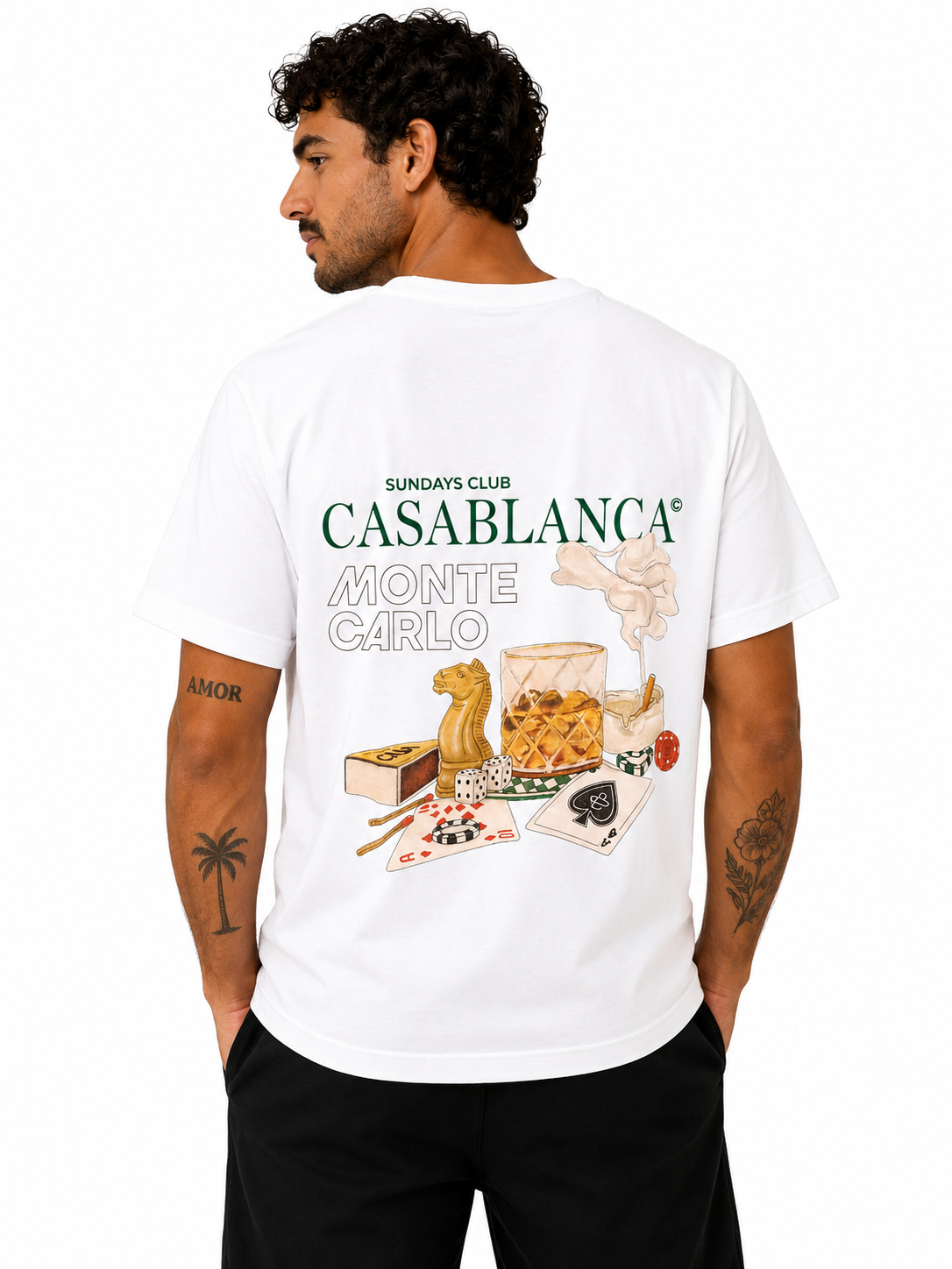 CAMISETA CASA BLANCA