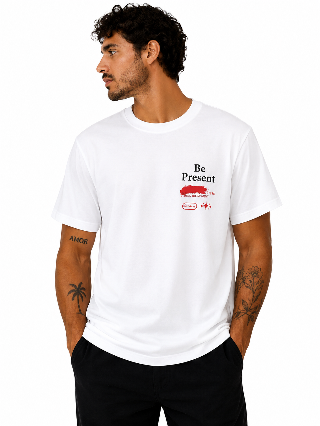 CAMISETA PAST AND PRESENT
