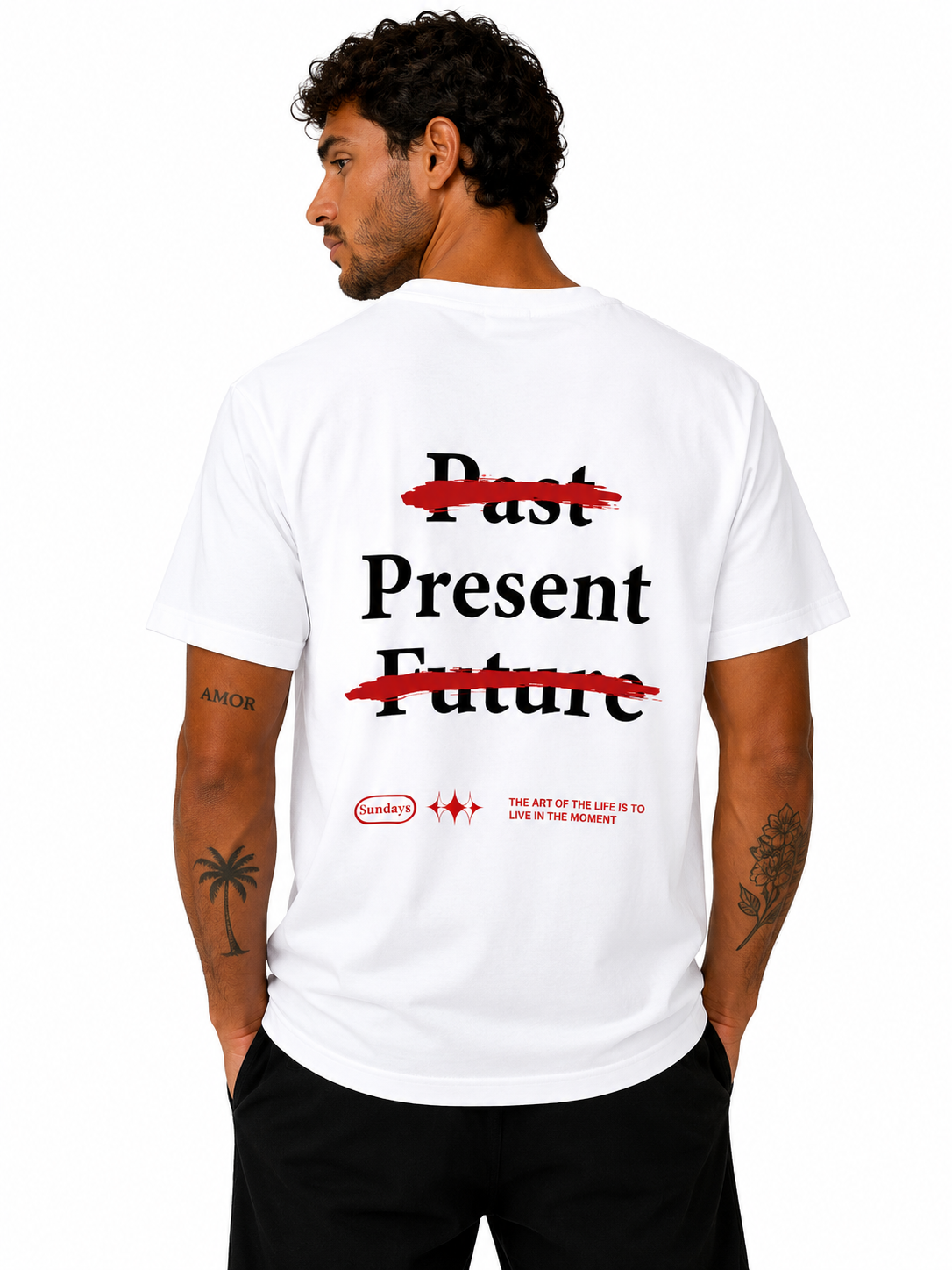 CAMISETA PAST AND PRESENT