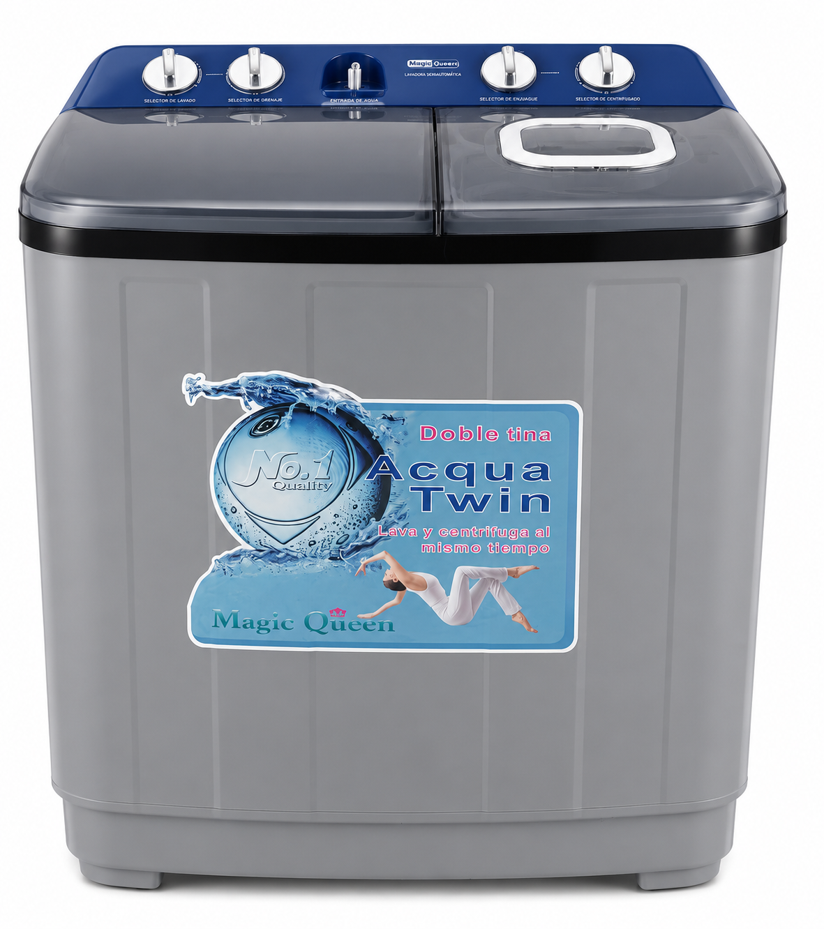 LAVADORA SEMIAUTOMÁTICA MAGIC QUEEN 12KG