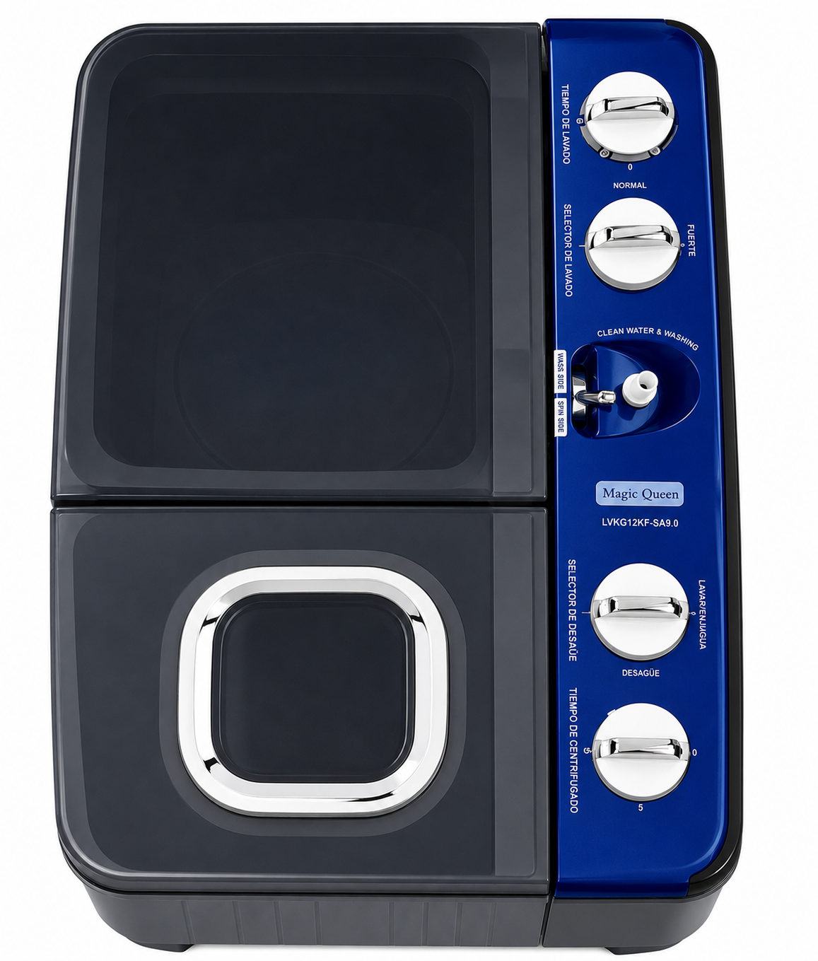 LAVADORA SEMIAUTOMÁTICA MAGIC QUEEN 12KG