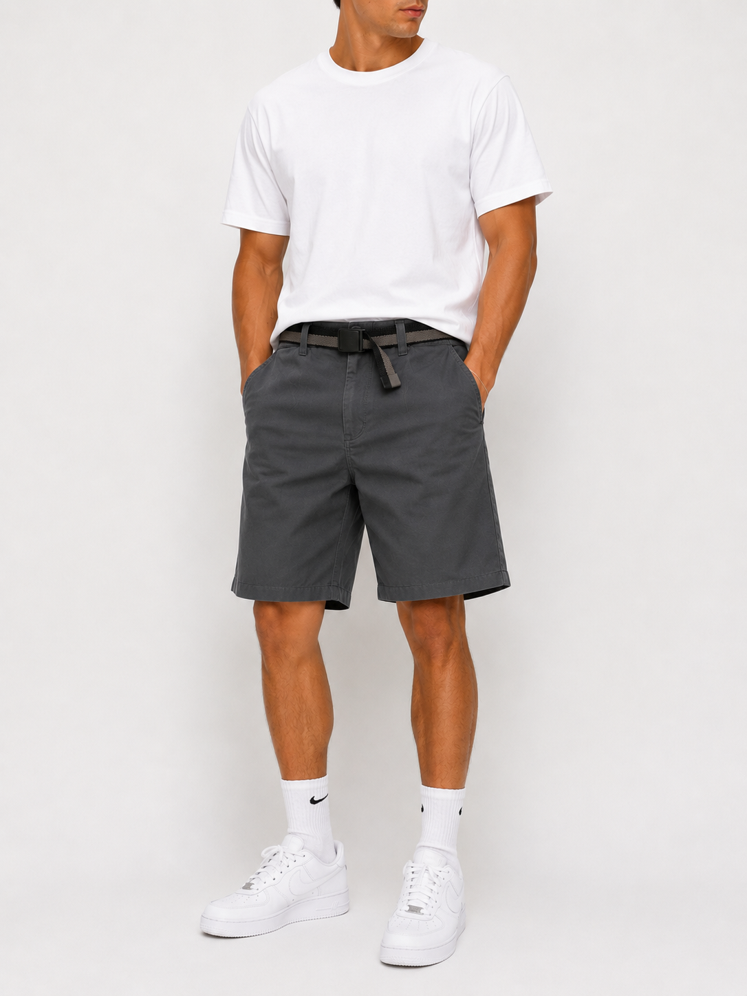 BERMUDA EN GABARDINA