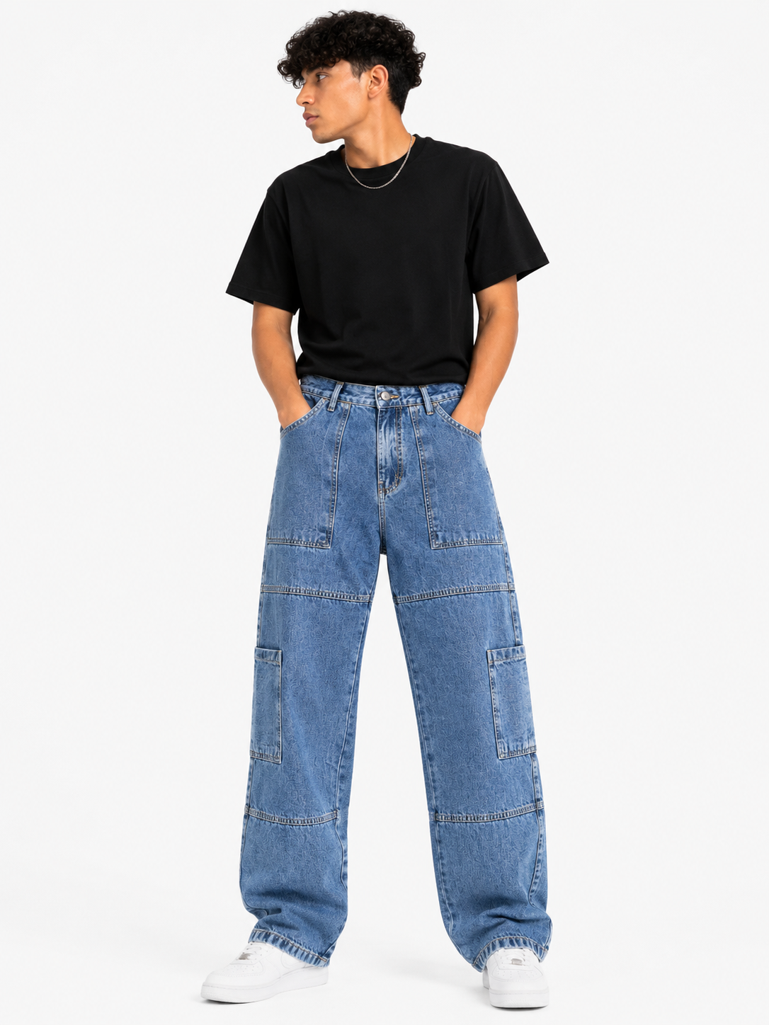 PANTALON CARGO JEAN