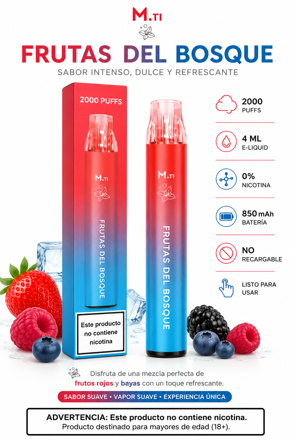 VAPE 2000 PUFFS
