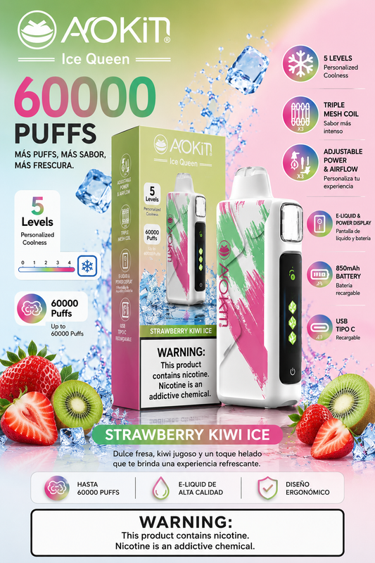 VAPE ICE QUEEN 60000 PUFFS