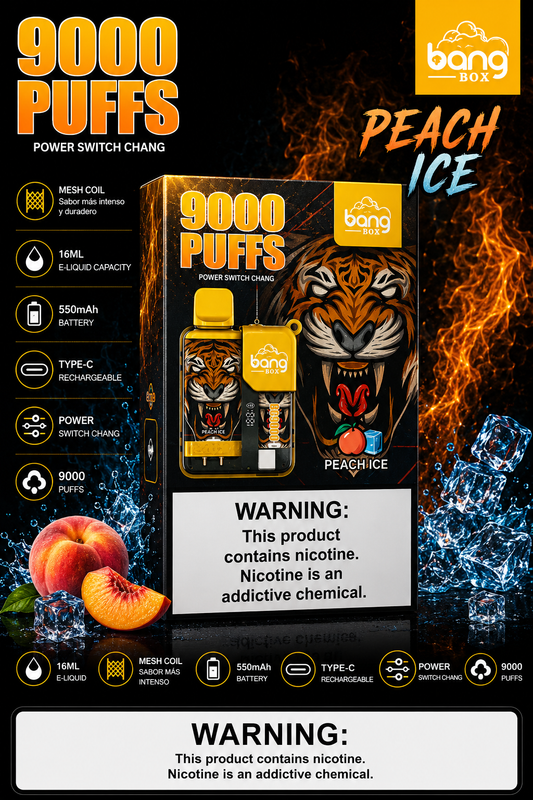 VAPE BANG BOX 9000 PUFFS