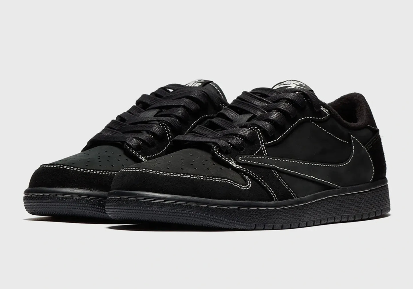 JORDAN LOW 1 BLACK PHANTOM