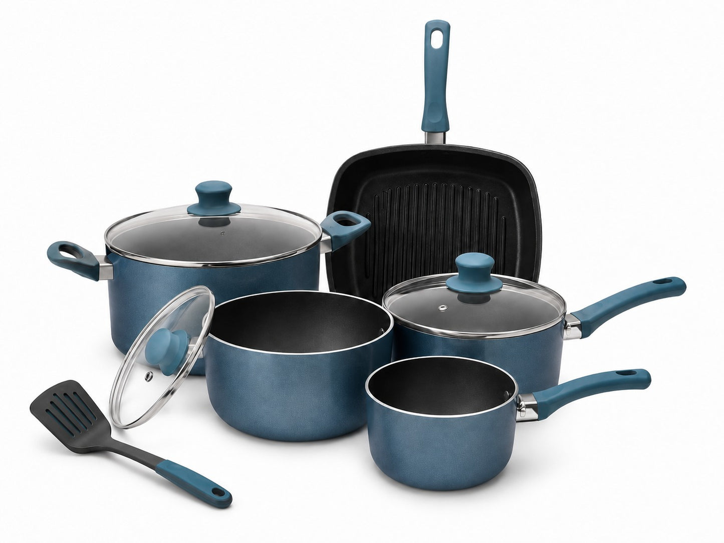 SET 7 PIEZAS SKY BLUE COLORES UE6*
