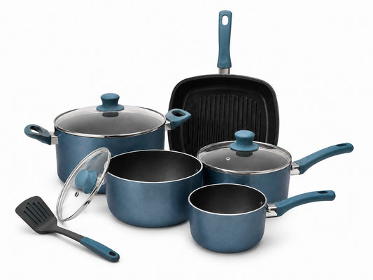 SET 7 PIEZAS SKY BLUE COLORES UE6*